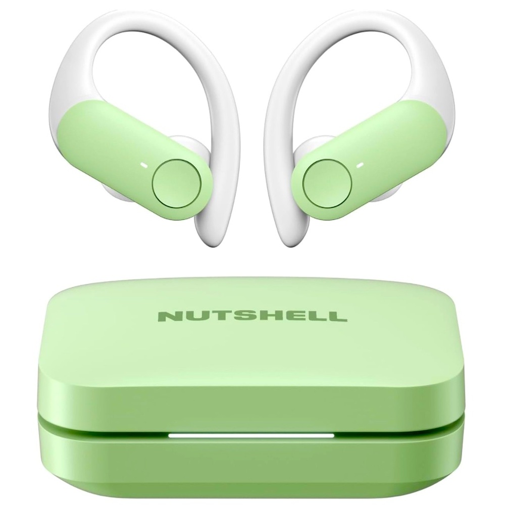 Nutshell Wireless Earbuds, 12H Nonstop, Customized App, Deep Bass, Clear Calls,
